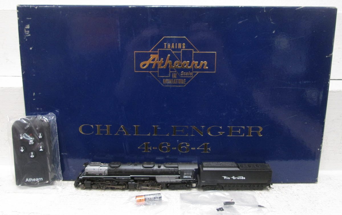Athearn 11809 N DRGW 4-6-6-4 Challenger Steam Locomotive #3804 LN/Box