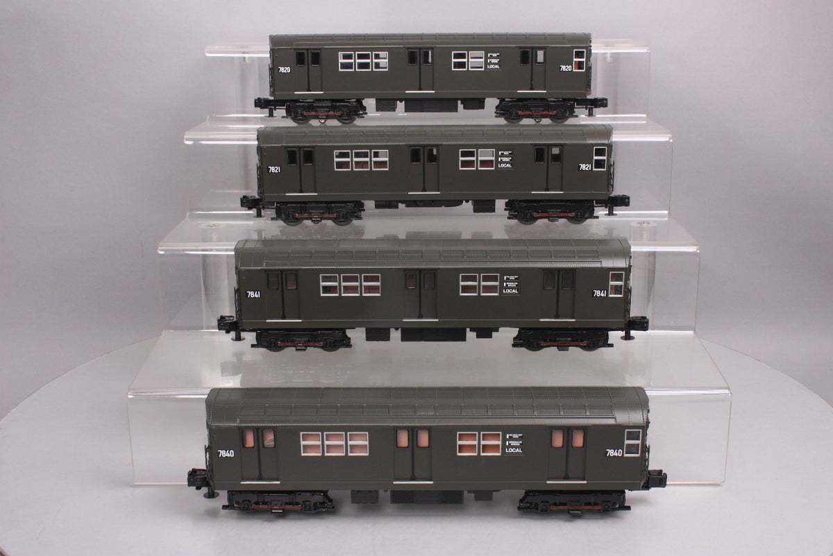 MTH 30-2446-1 O MTA R-26 4-Car Subway Set with Proto-Sound 2.0 (Set of 4) LN/Box