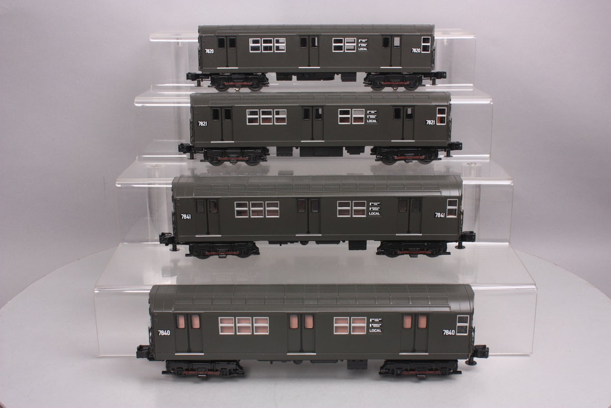 MTH 30-2446-1 O MTA R-26 4-Car Subway Set with Proto-Sound 2.0 (Set of 4) LN/Box