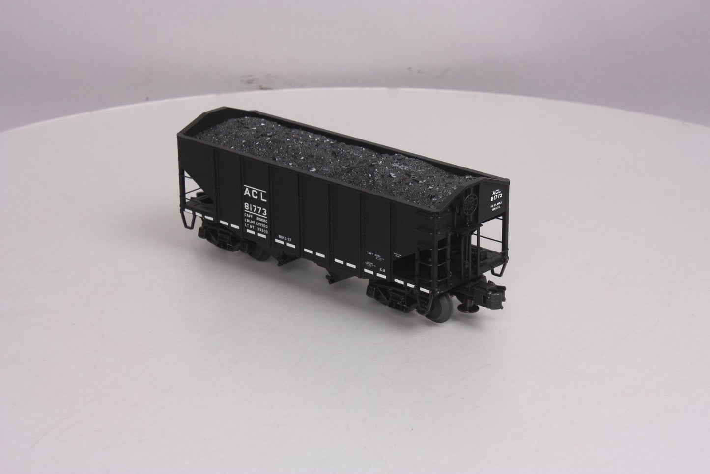 Atlas 6761-2 O Gauge Atlantic Coast Lines Fishbelly Hopper Car #81773 (3 Rail) LN/Box