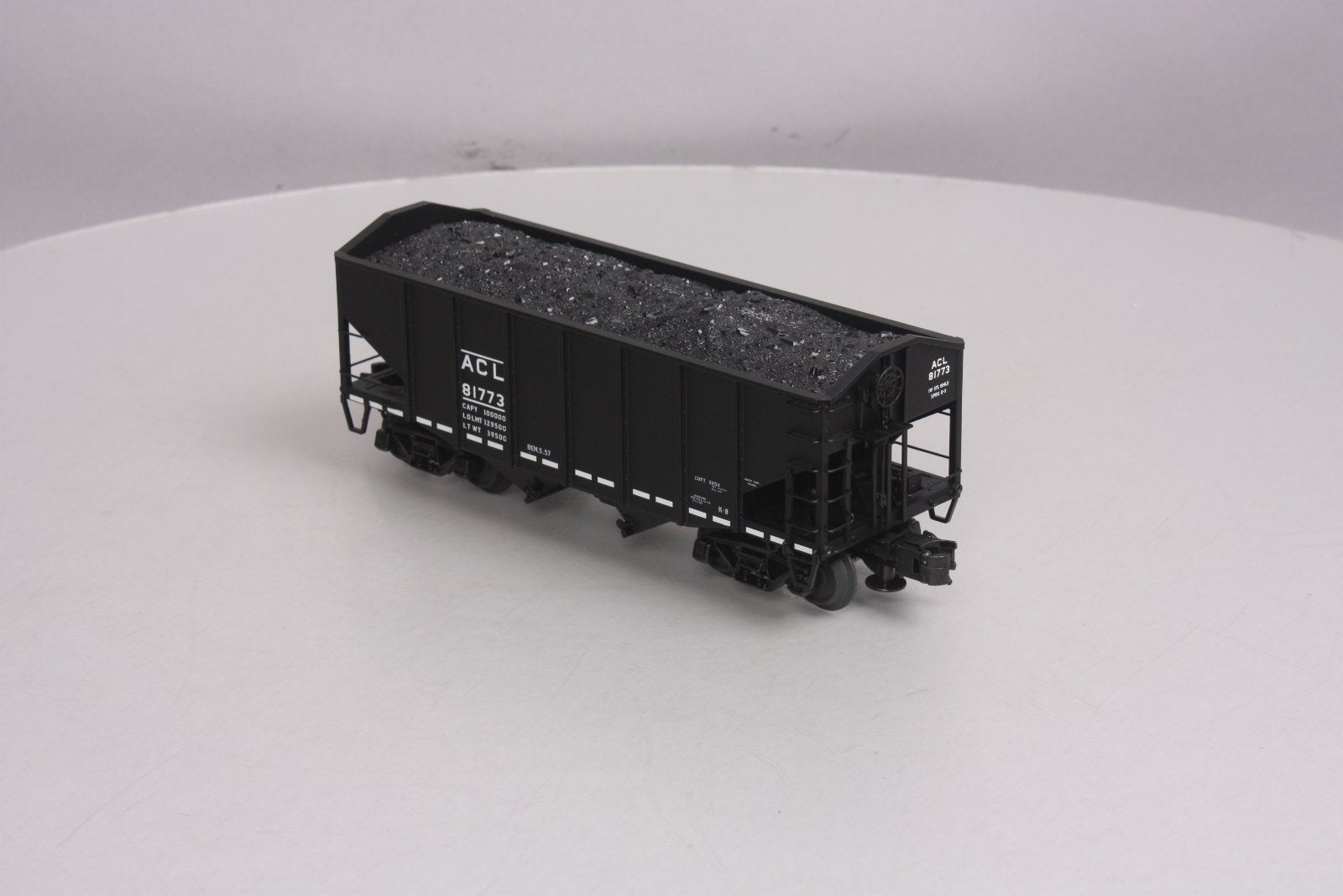 Atlas 6761-2 O Gauge Atlantic Coast Lines Fishbelly Hopper Car #81773 (3 Rail) LN/Box
