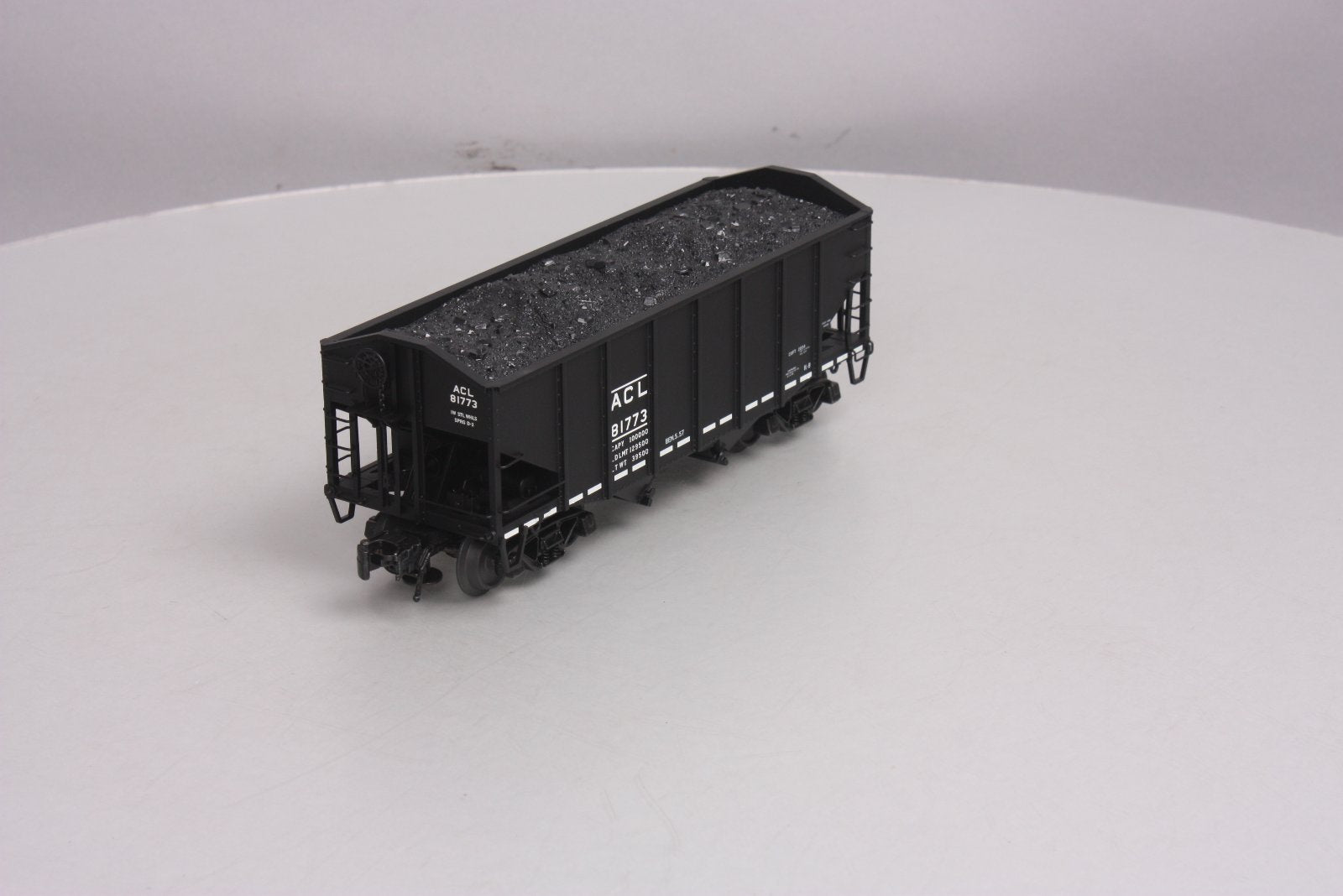 Atlas 6761-2 O Gauge Atlantic Coast Lines Fishbelly Hopper Car #81773 (3 Rail) LN/Box
