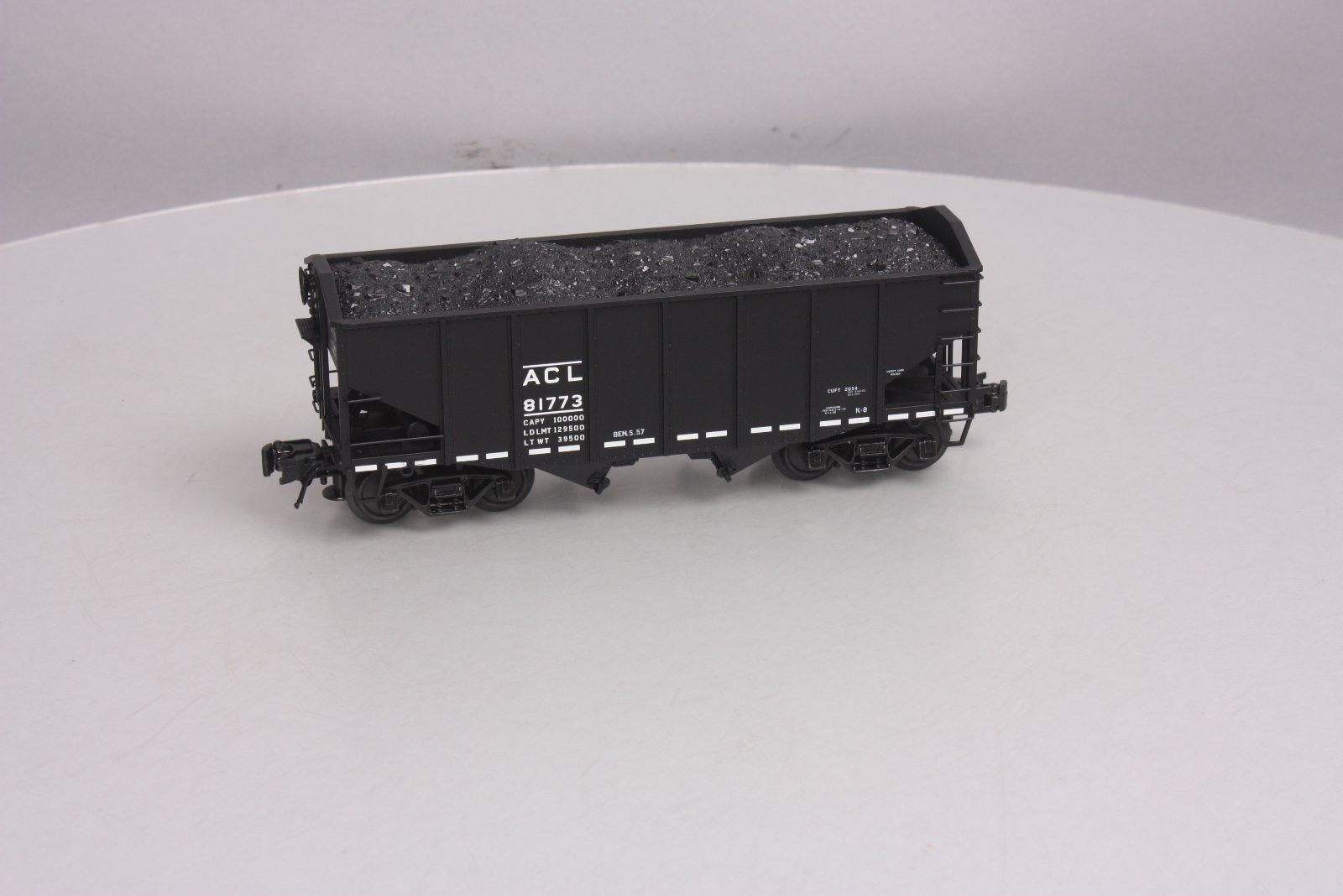 Atlas 6761-2 O Gauge Atlantic Coast Lines Fishbelly Hopper Car #81773 (3 Rail) LN/Box