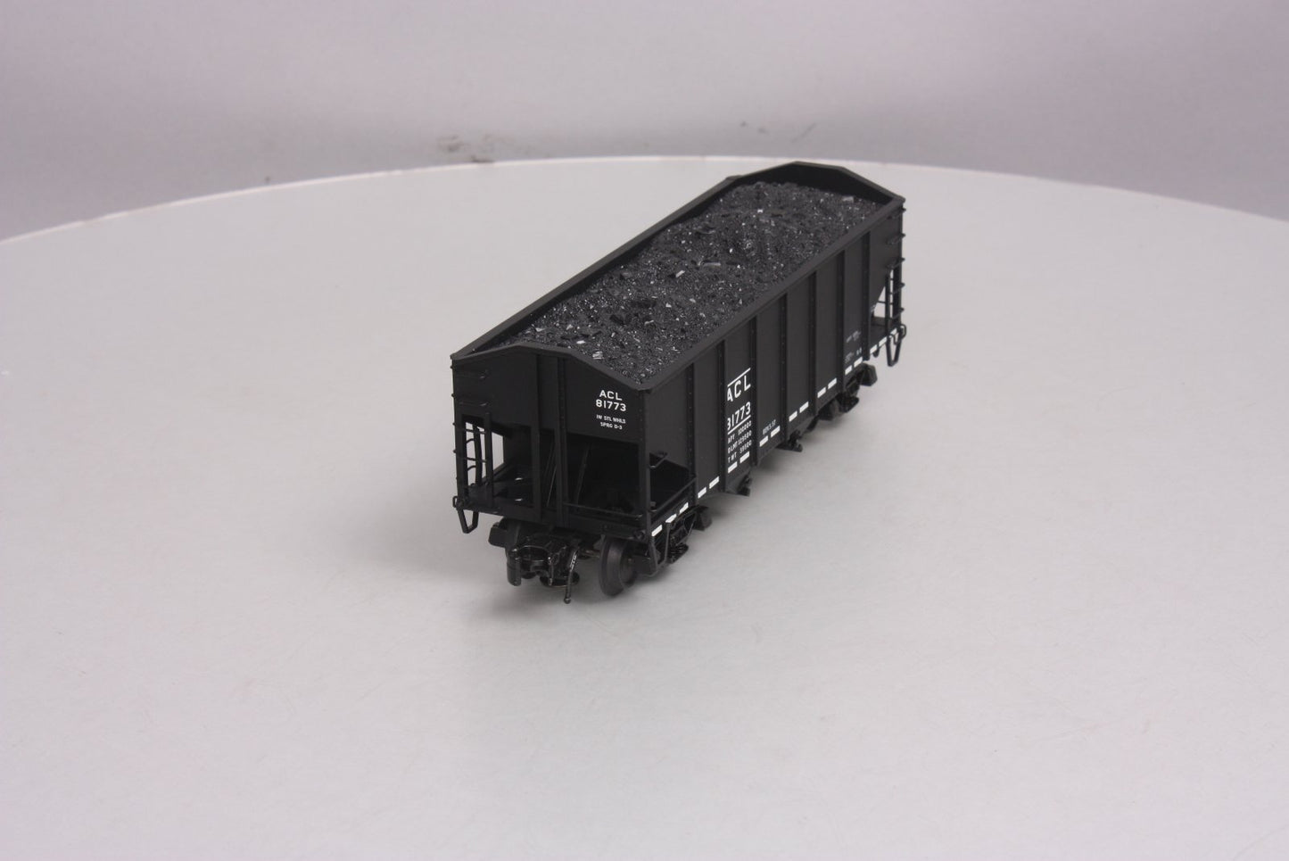 Atlas 6761-2 O Gauge Atlantic Coast Lines Fishbelly Hopper Car #81773 (3 Rail) LN/Box