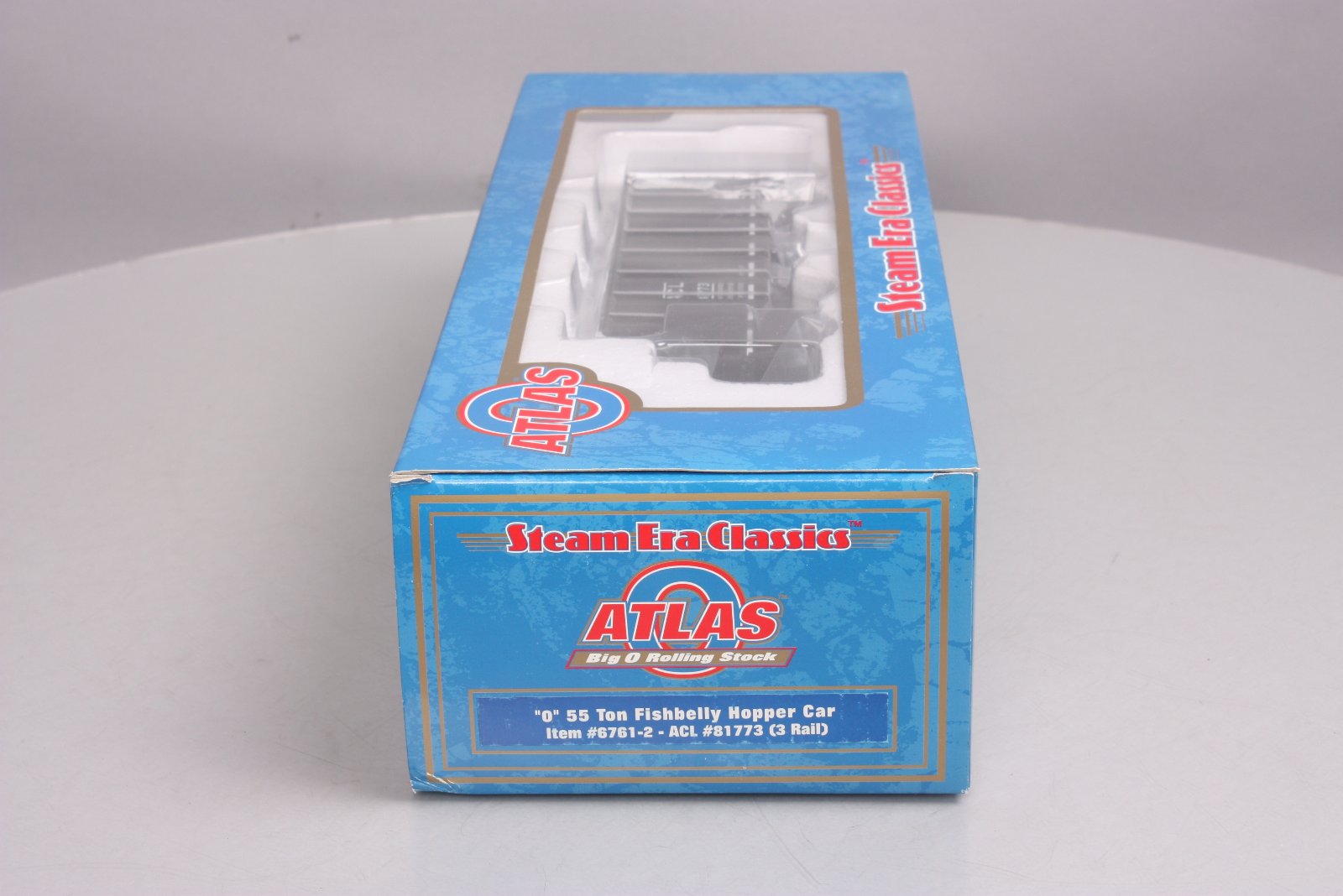 Atlas 6761-2 O Gauge Atlantic Coast Lines Fishbelly Hopper Car #81773 (3 Rail) LN/Box