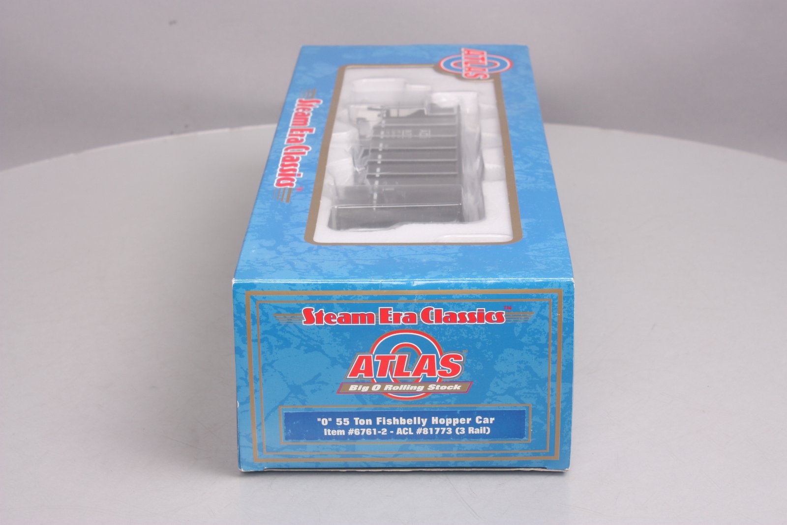 Atlas 6761-2 O Gauge Atlantic Coast Lines Fishbelly Hopper Car #81773 (3 Rail) LN/Box