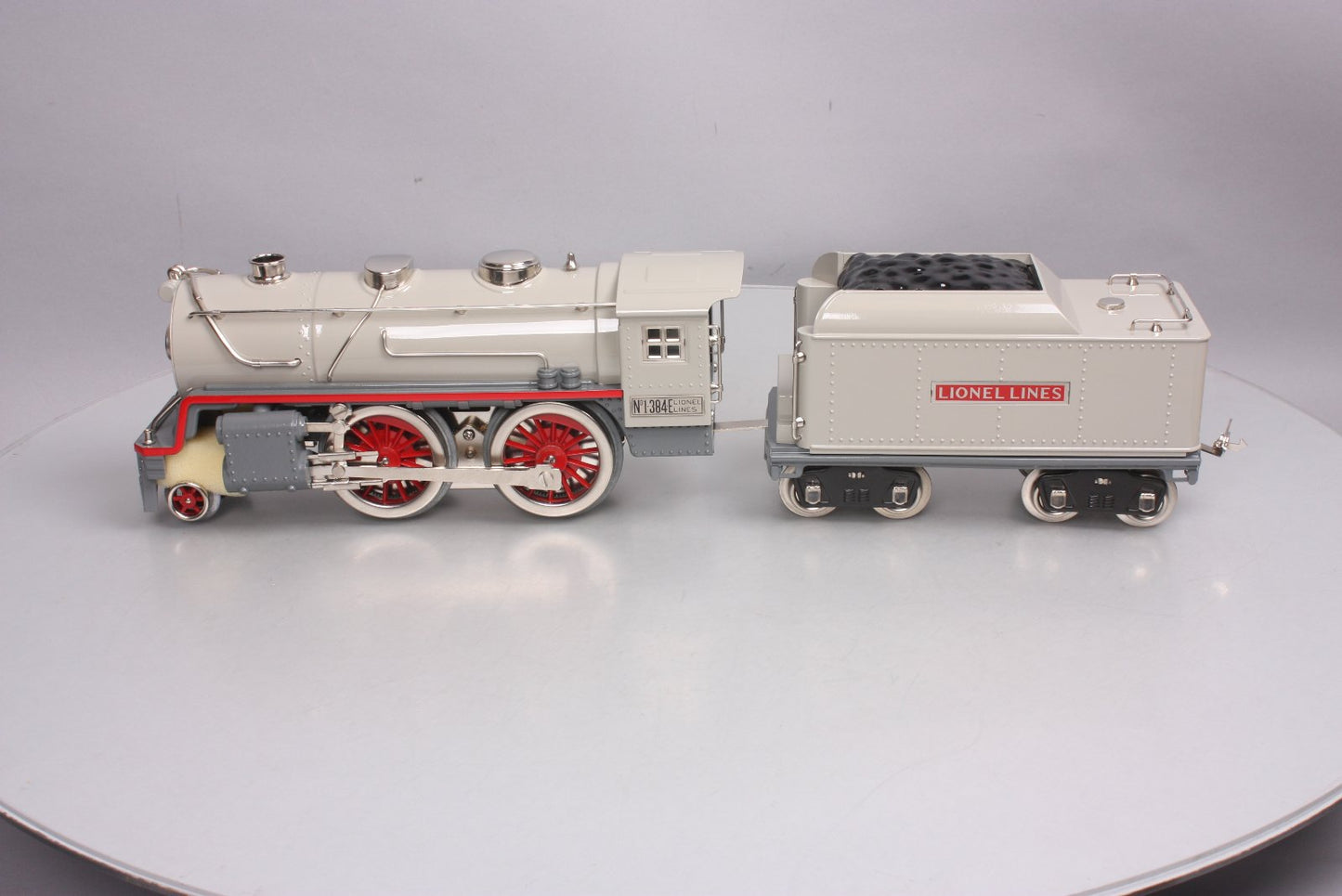 Lionel 6-13101 Standard Gauge 384E 2-4-0 Steam Locomotive and Tender LN/Box