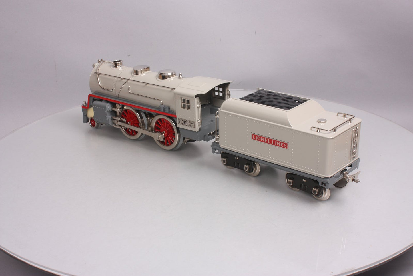 Lionel 6-13101 Standard Gauge 384E 2-4-0 Steam Locomotive and Tender LN/Box