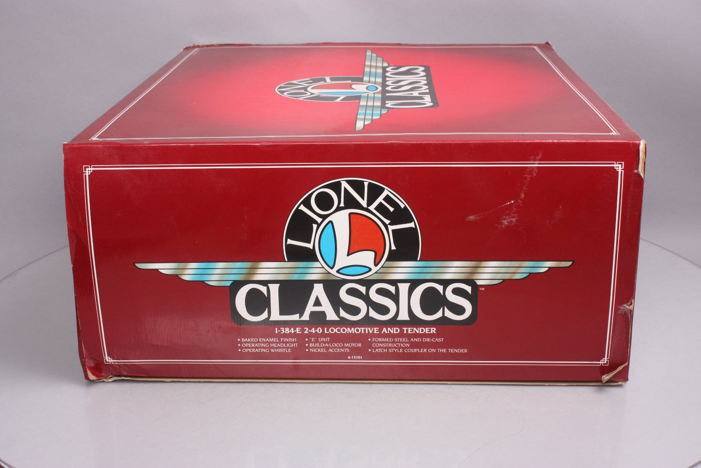 Lionel 6-13101 Standard Gauge 384E 2-4-0 Steam Locomotive and Tender LN/Box