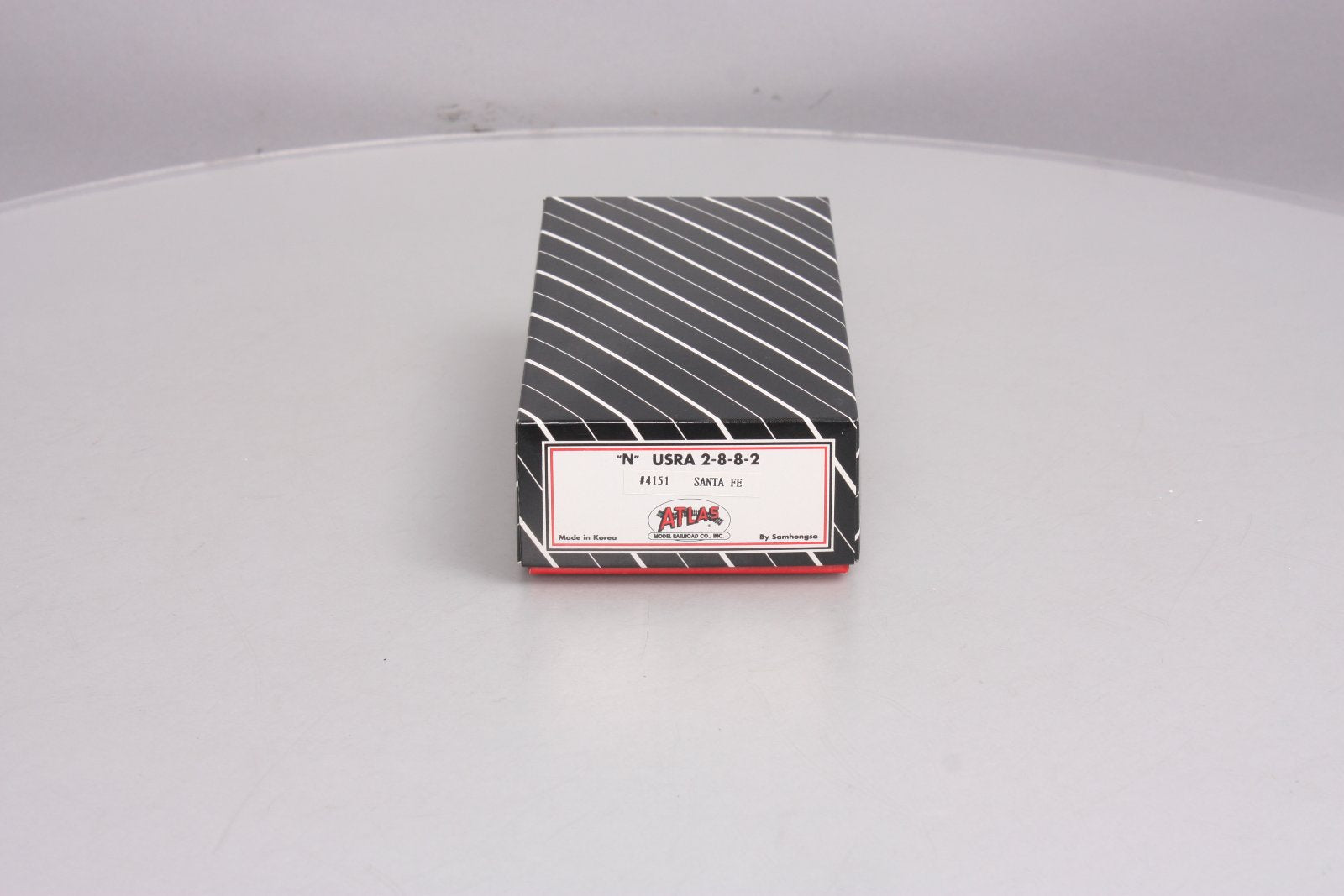 Atlas 4151 N Scale Santa Fe USRA 2-8-8-2 Steam Locomotive & Tender LN/Box
