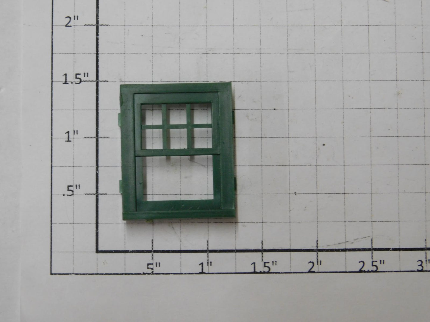 Lionel 445-18 O Gauge Green Switch/ Watch Tower Window Frame