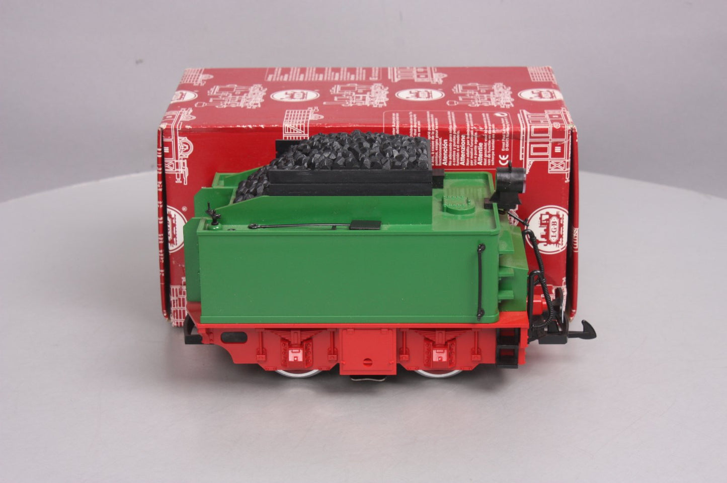 LGB 69206 G Red & Green Powered Coal Tender LN/Box