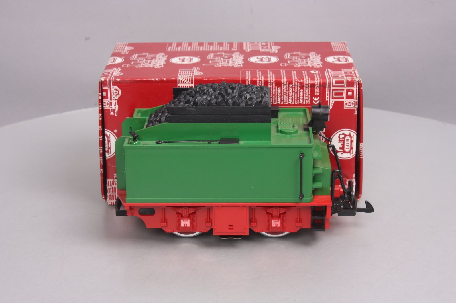 LGB 69206 G Red & Green Powered Coal Tender LN/Box