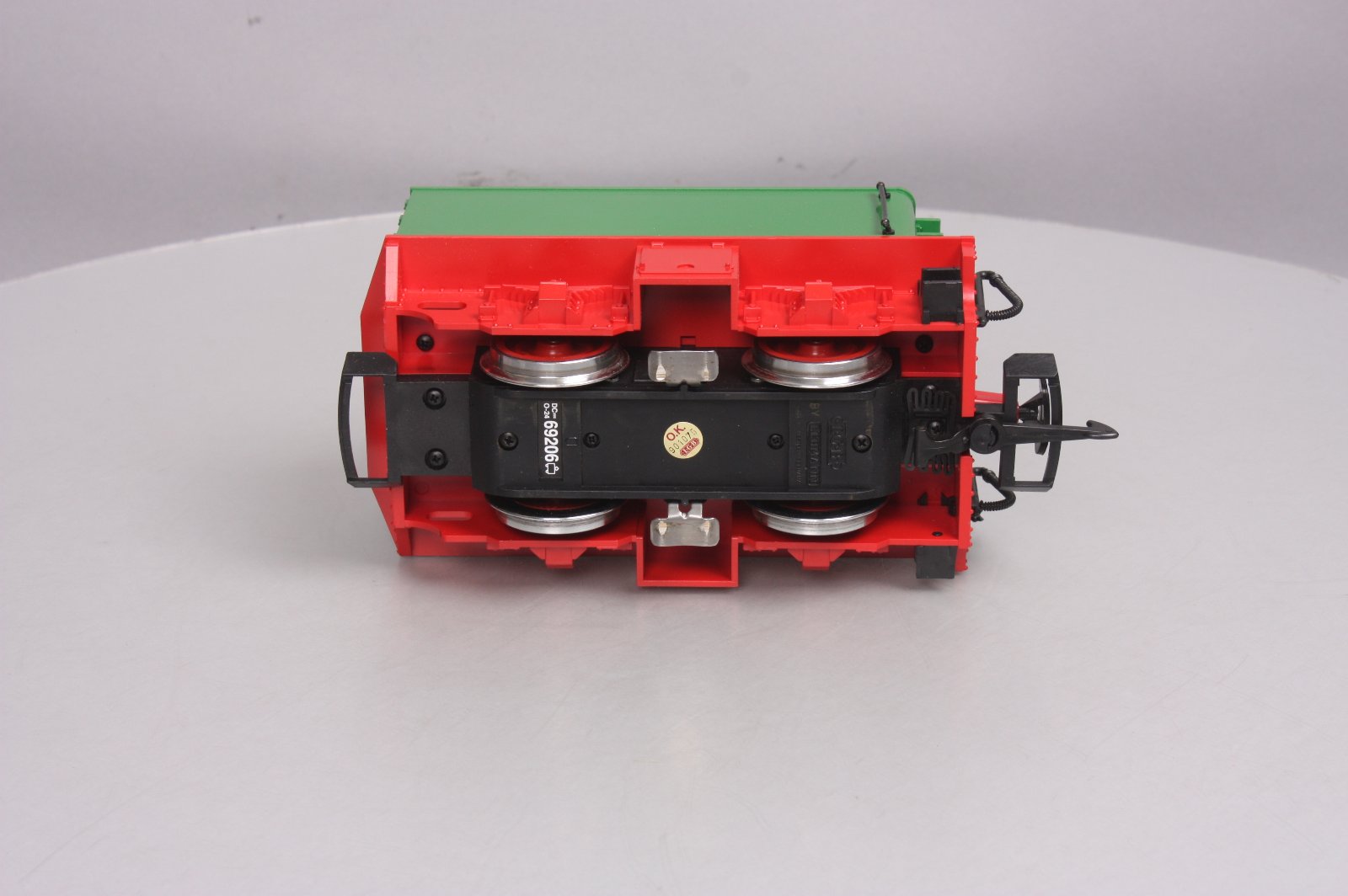 LGB 69206 G Red & Green Powered Coal Tender LN/Box