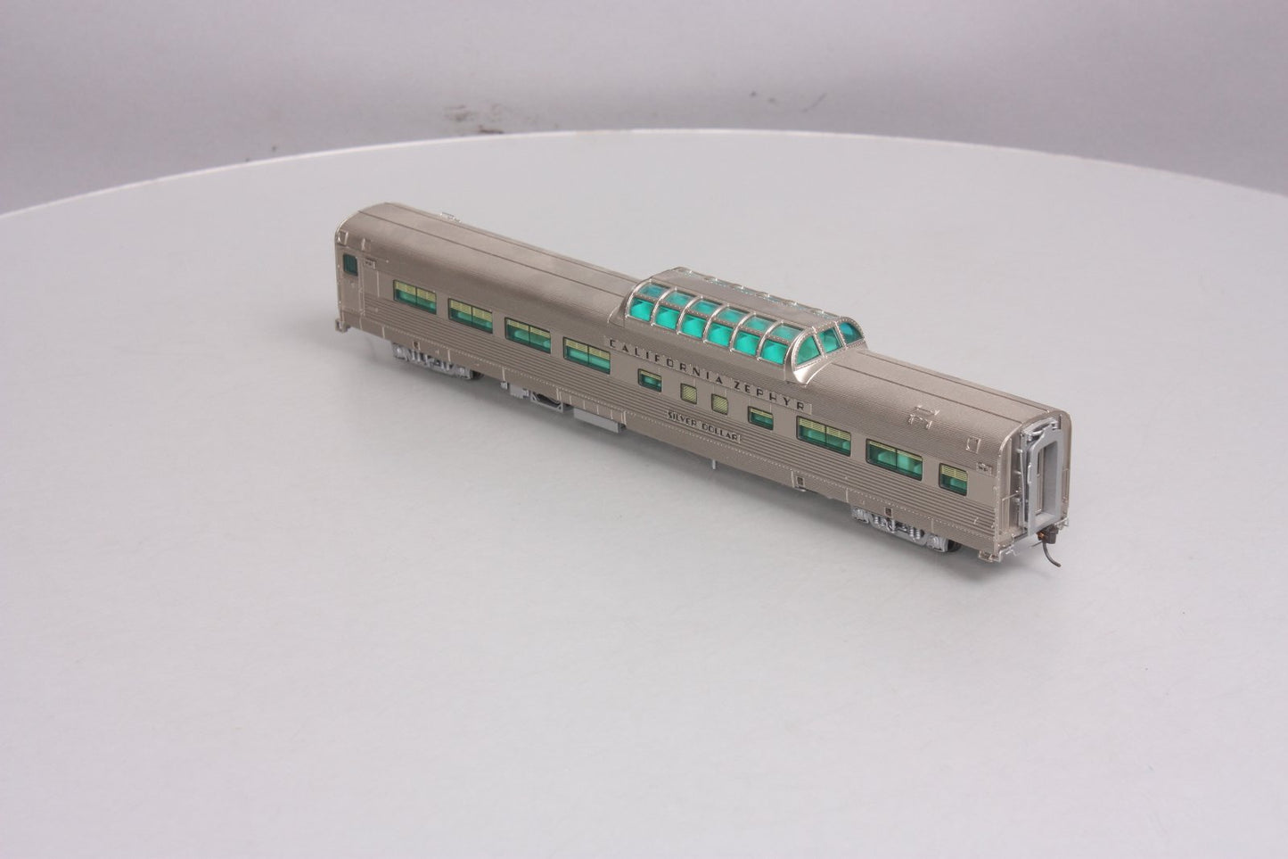 Broadway Limited 524 HO WP California Zephyr Silver Dollar Vista Dome Car #811
