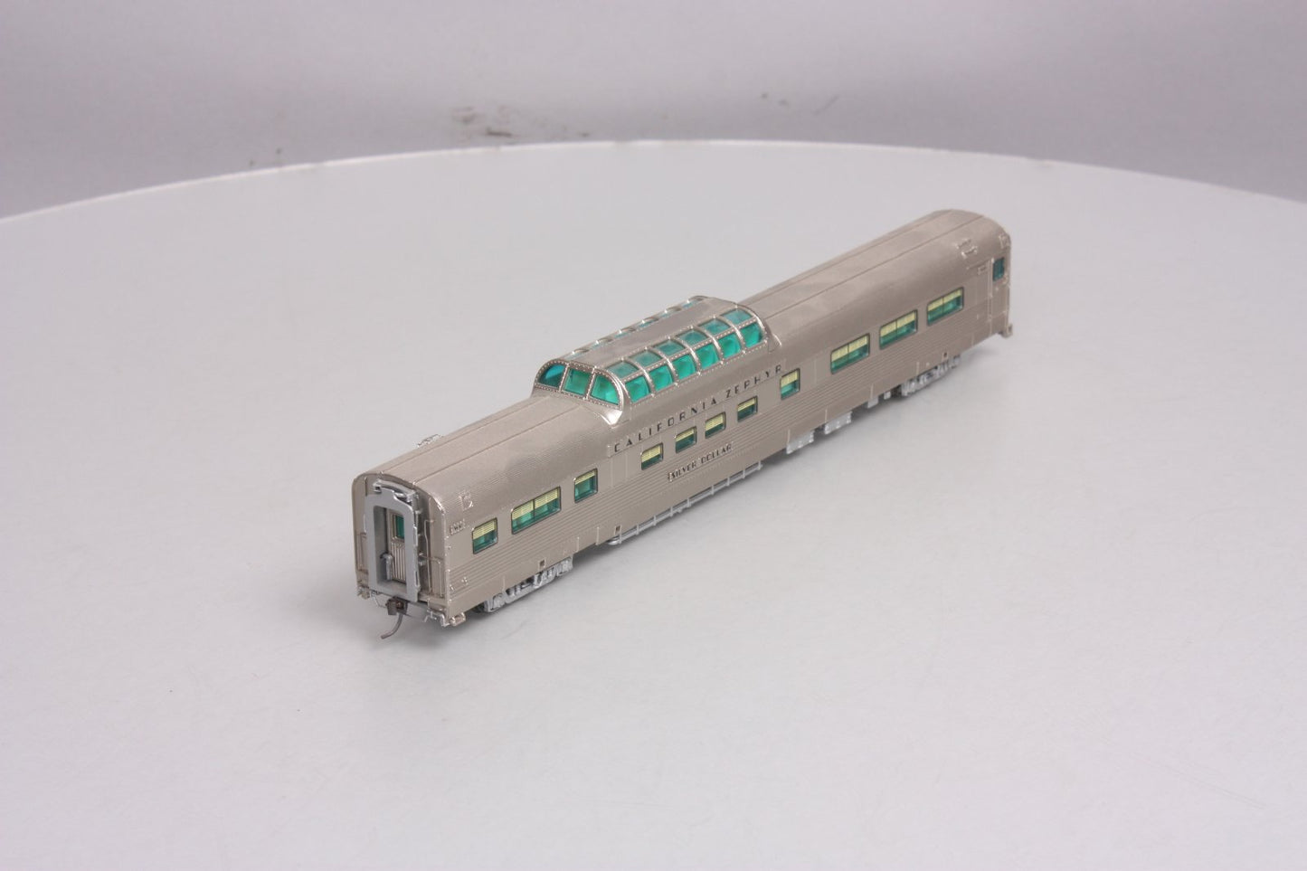 Broadway Limited 524 HO WP California Zephyr Silver Dollar Vista Dome Car #811