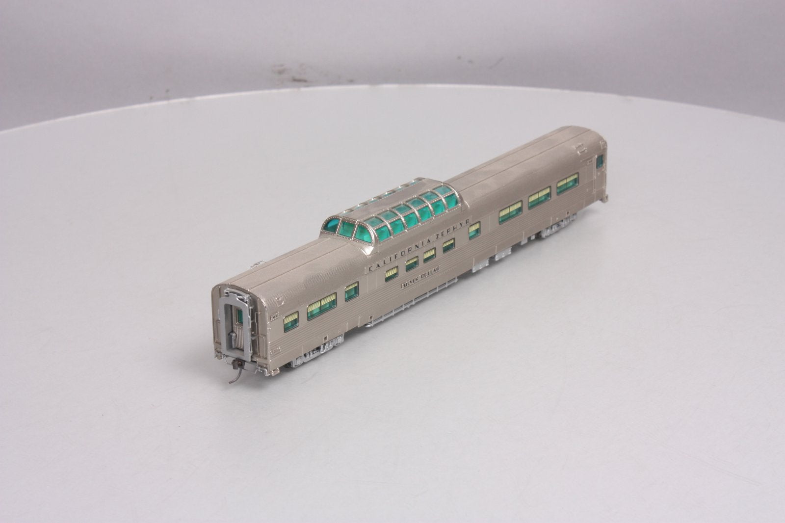 Broadway Limited 524 HO WP California Zephyr Silver Dollar Vista Dome Car #811