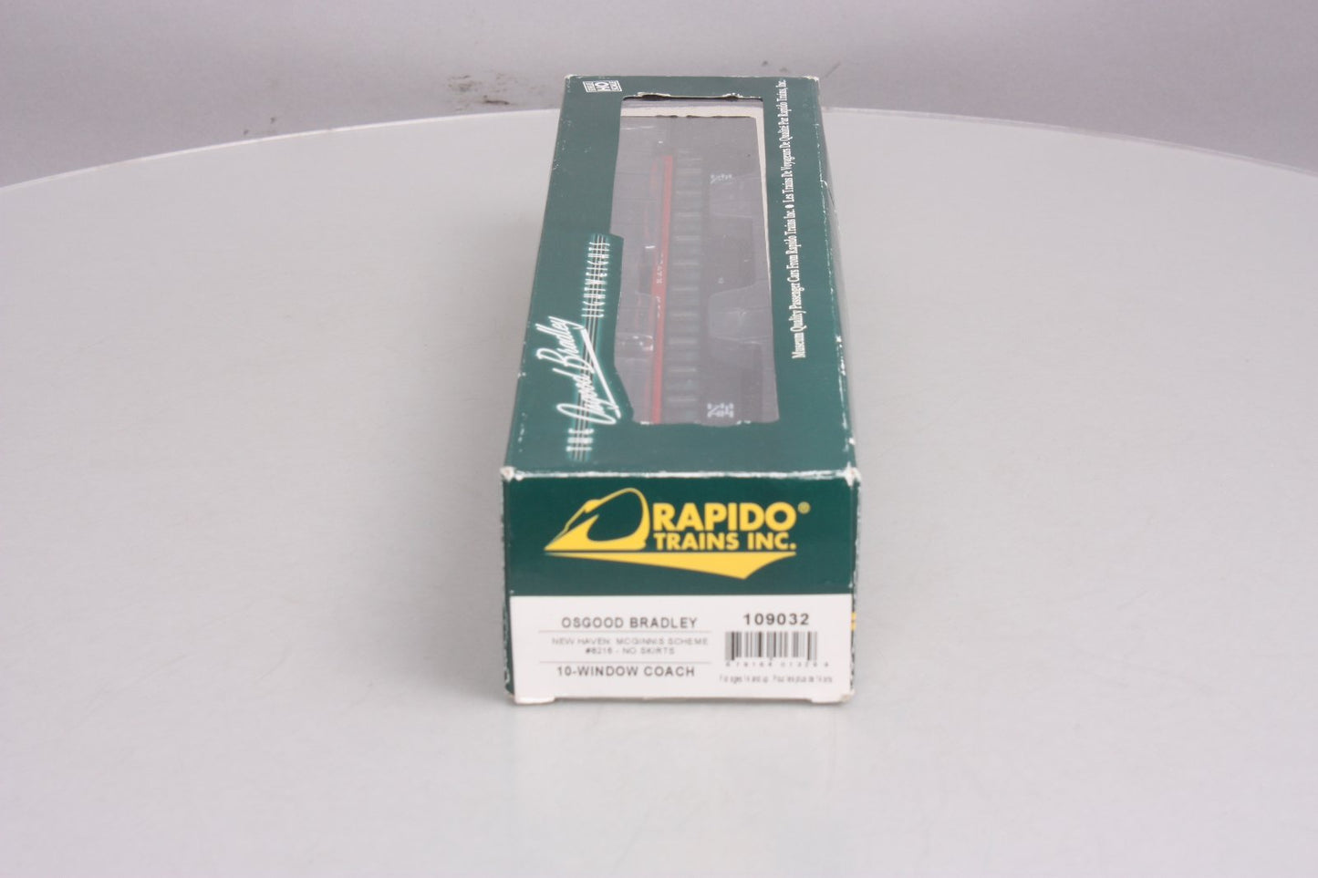 Rapido Trains 109032 HO New Haven 10-Window Coach #8216 MT/Box