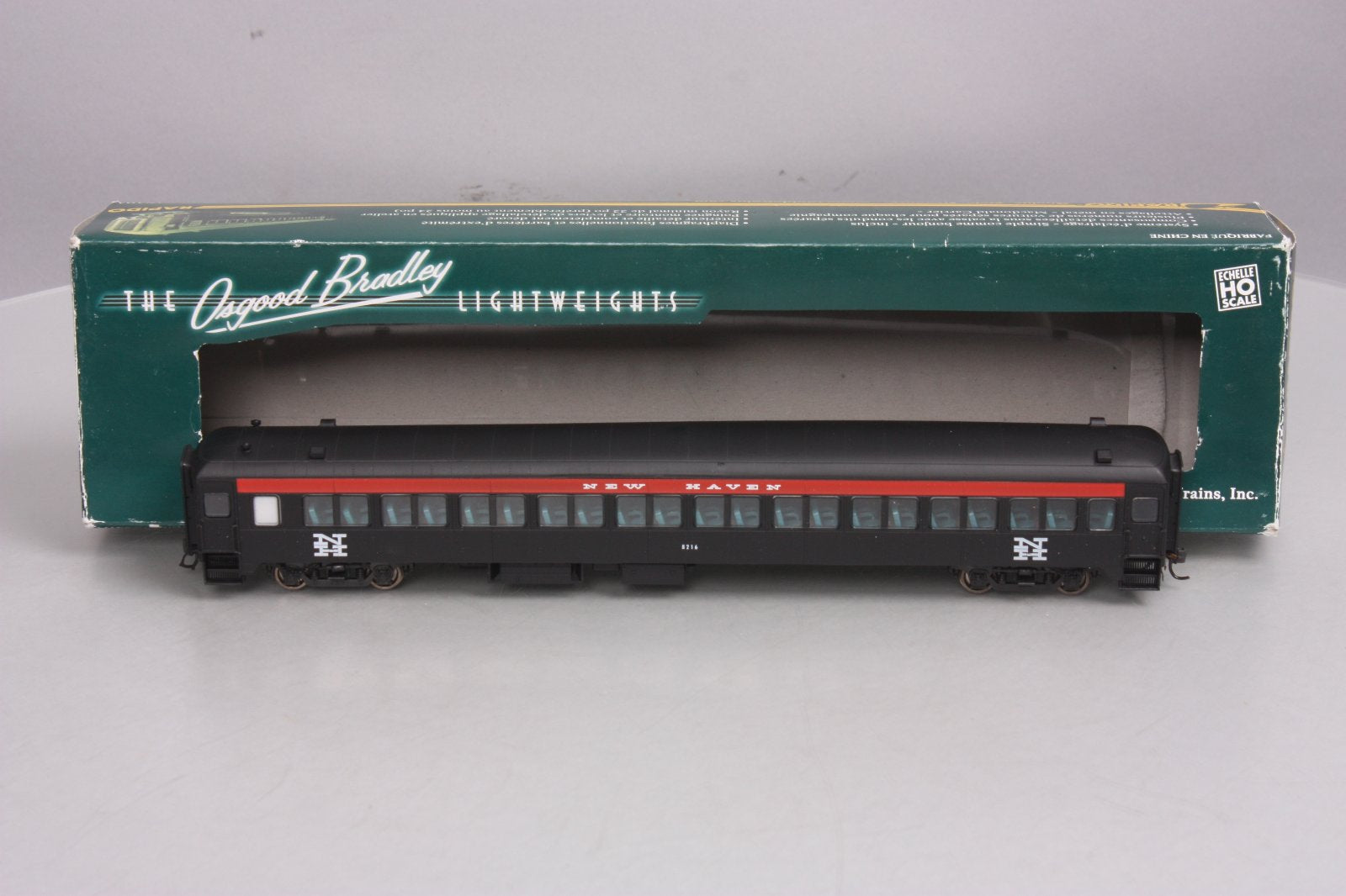 Rapido Trains 109032 HO New Haven 10-Window Coach #8216 MT/Box