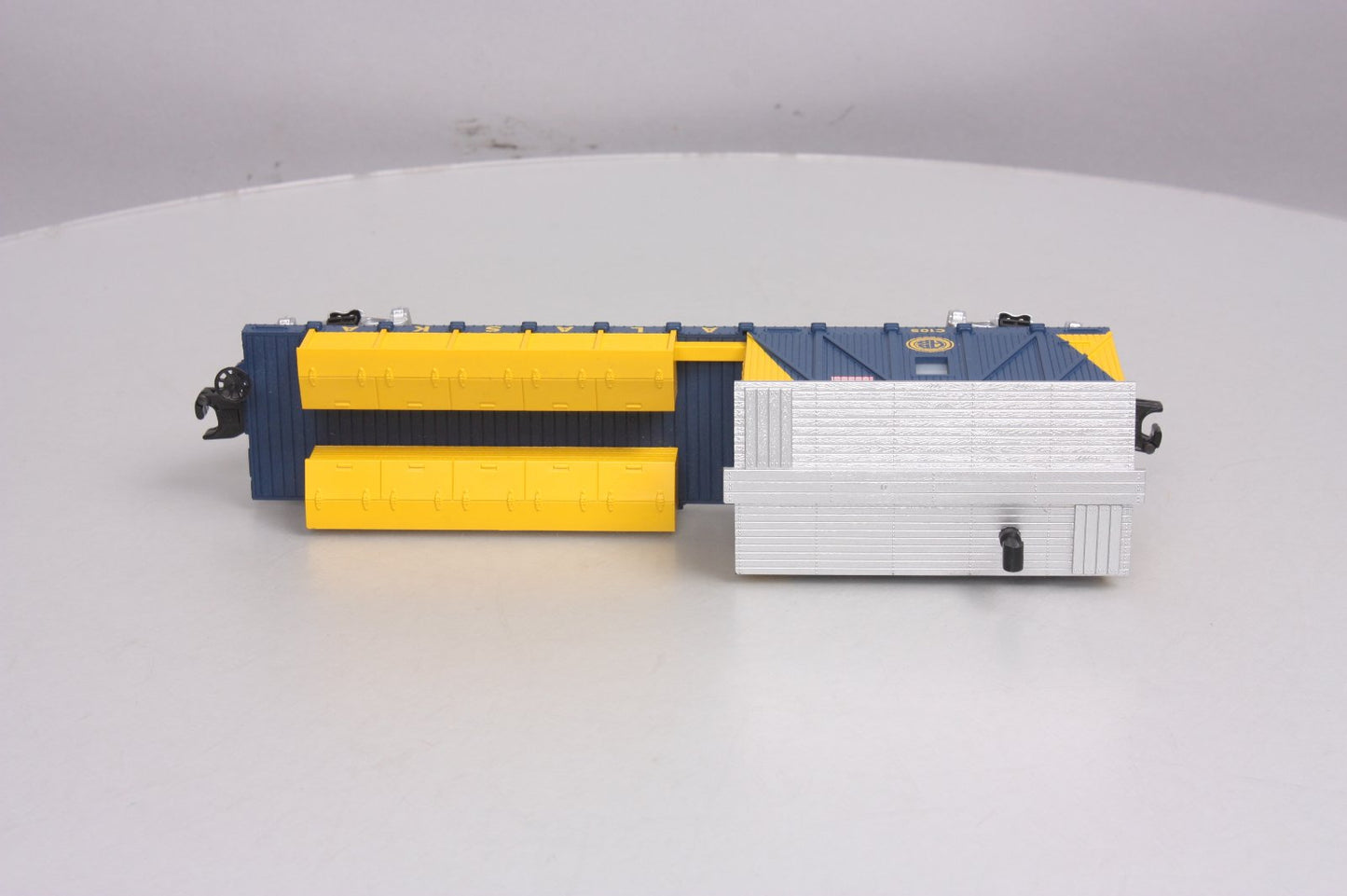 MTH 30-79122 O Gauge Alaska Railroad Crane Tender Car #C105 NIB