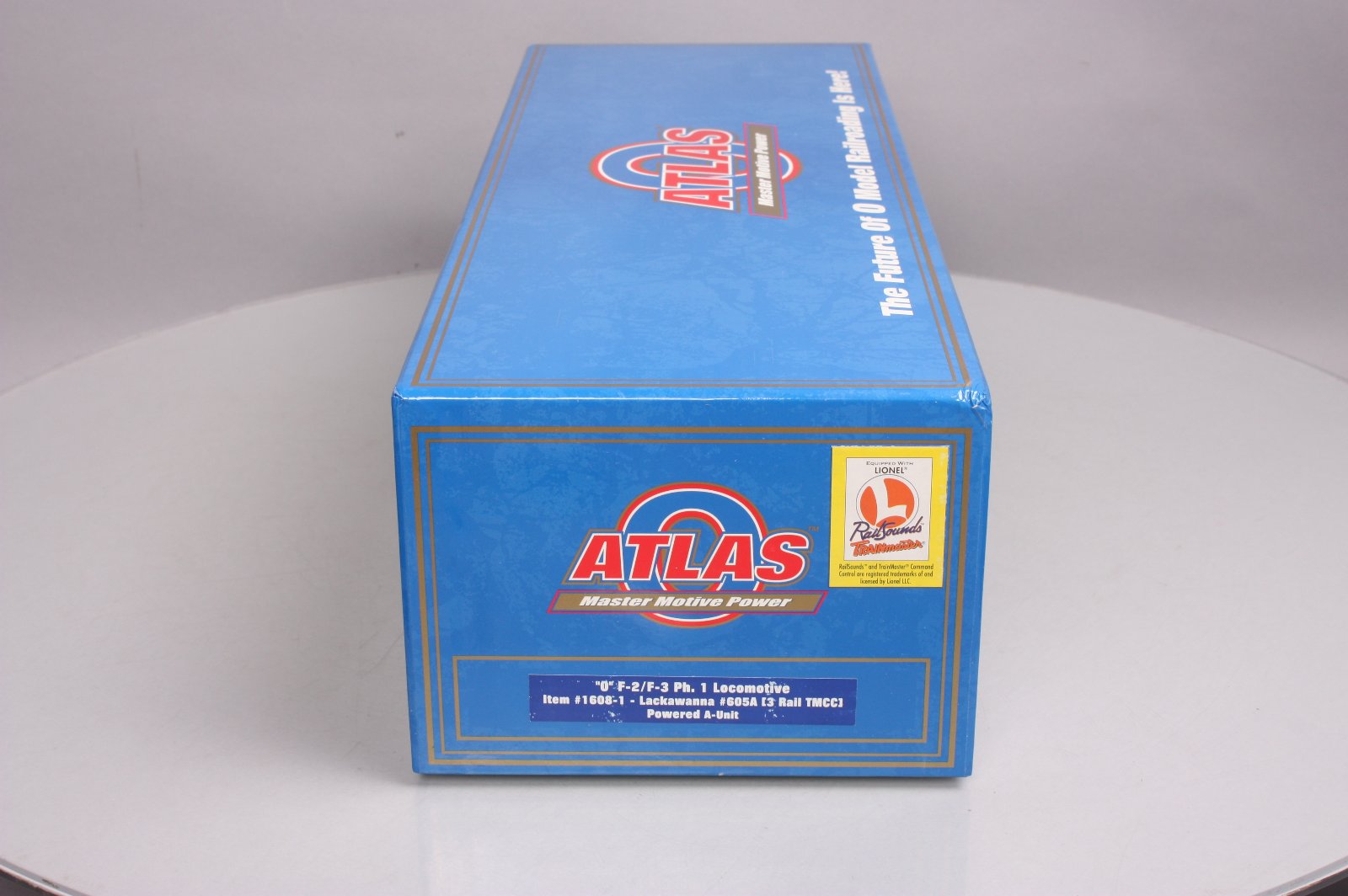 Atlas 1608-1 O Erie Lackawanna F2/F3 Diesel Locomotive w/ TMCC #605 - 3-Rail LN/Box