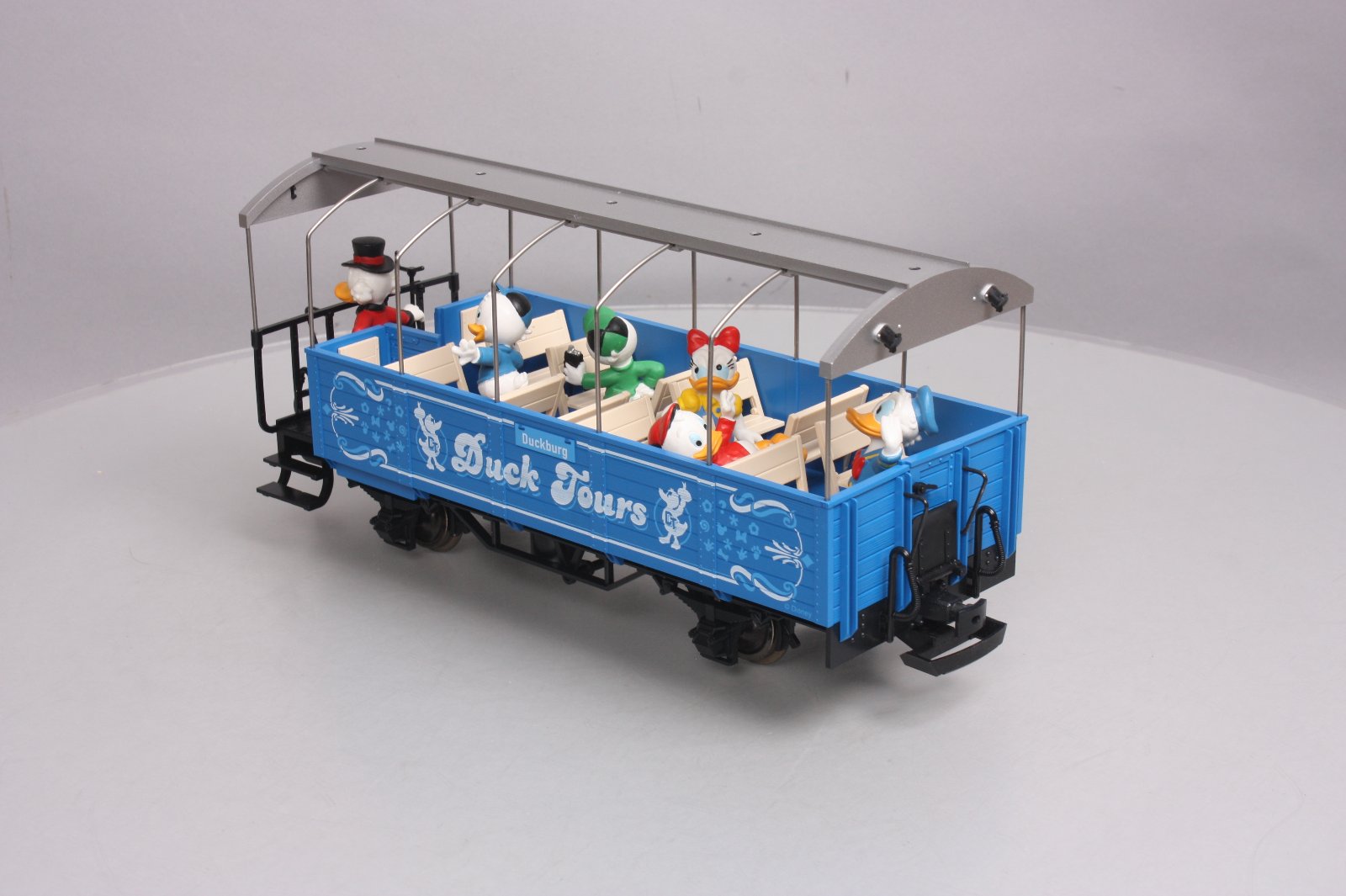 LGB 33250 G Scale Duckburg Duck Tours Sightseeing Car – Trainz
