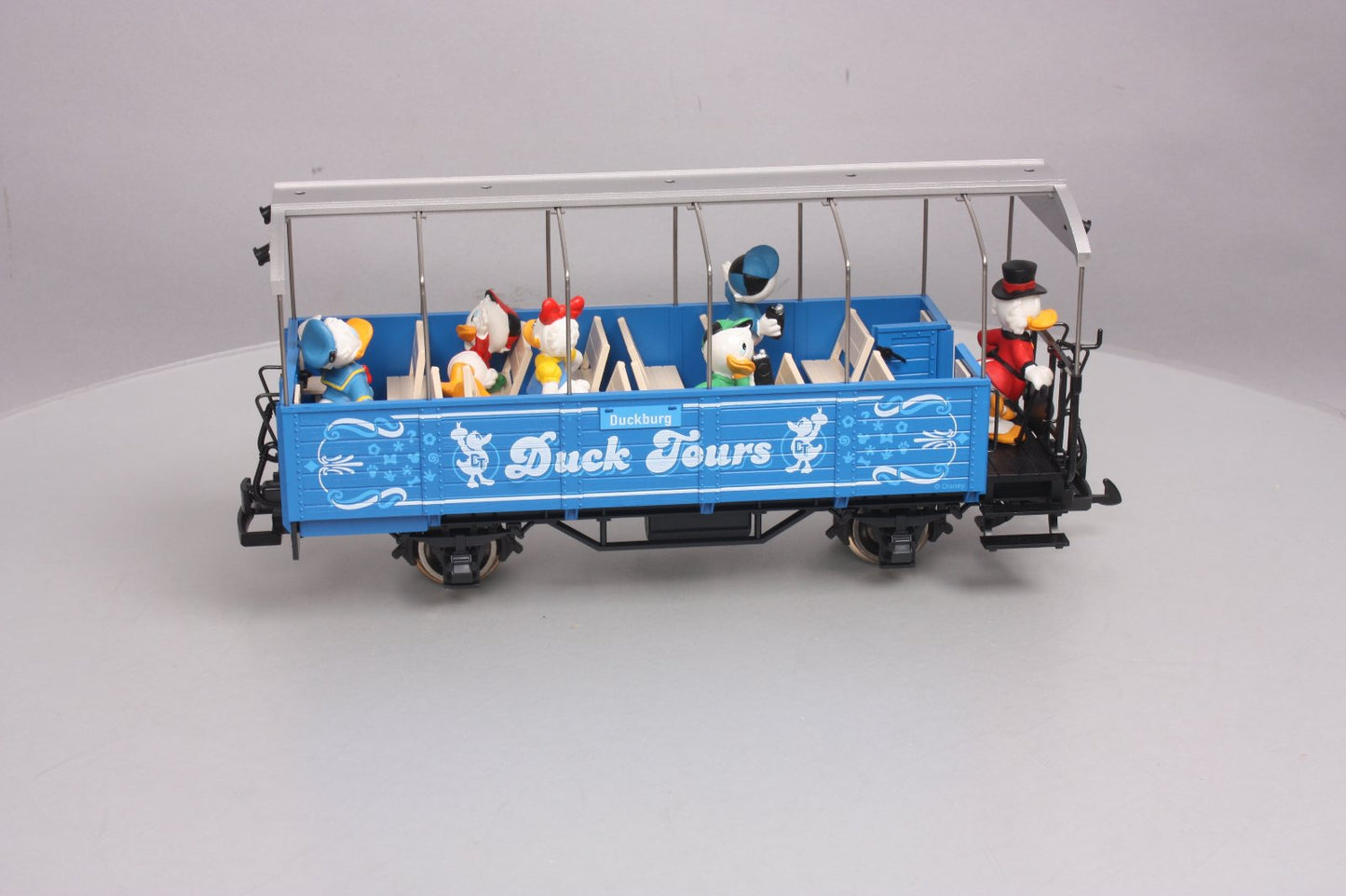 LGB 33250 G Scale Duckburg Duck Tours Sightseeing Car