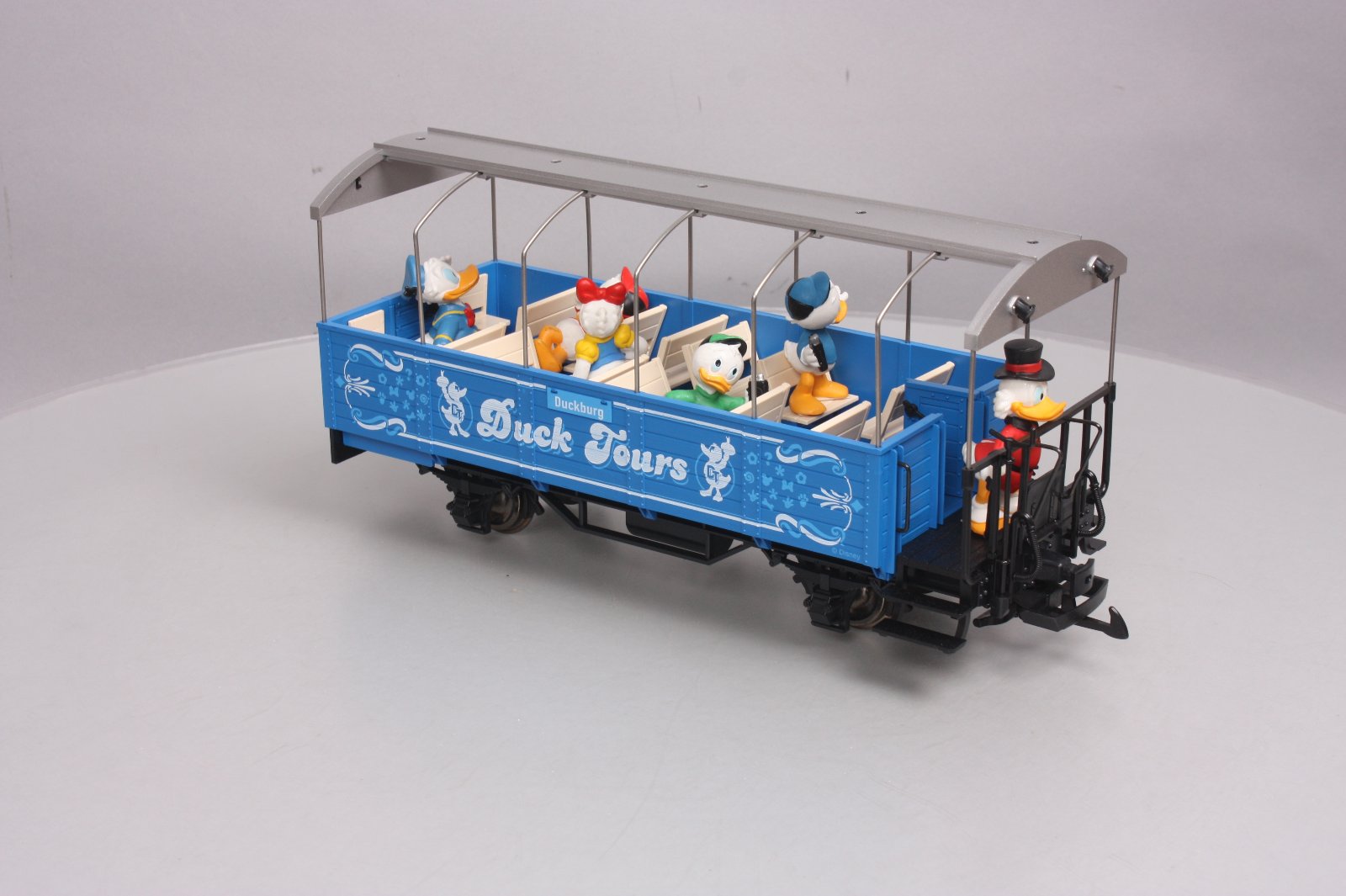 LGB 33250 G Scale Duckburg Duck Tours Sightseeing Car