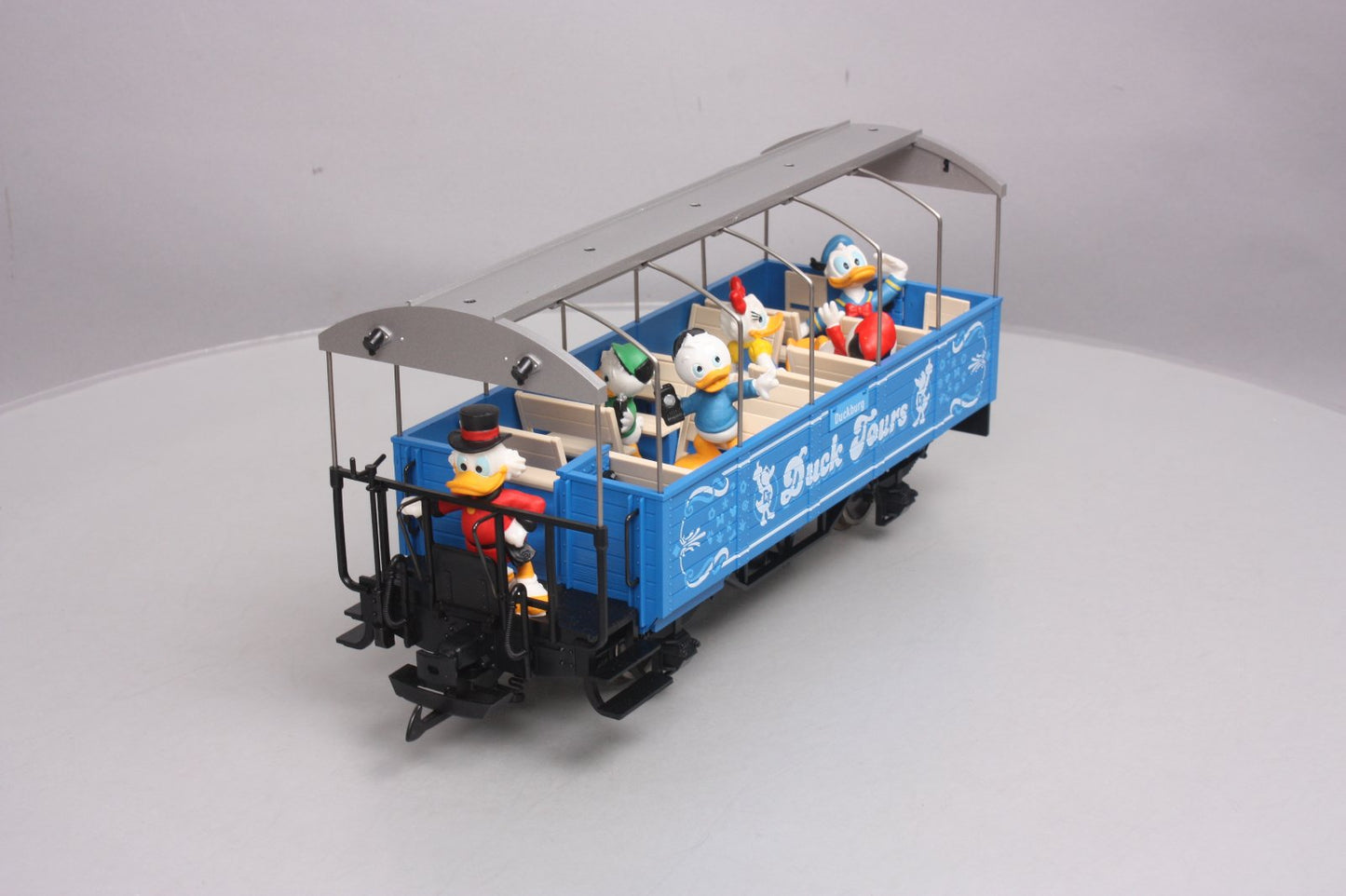 LGB 33250 G Scale Duckburg Duck Tours Sightseeing Car