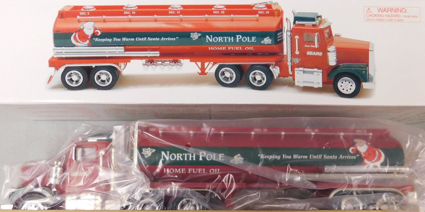 Sears 13070 Holiday North Pole Fuel Oil Tanker Truck