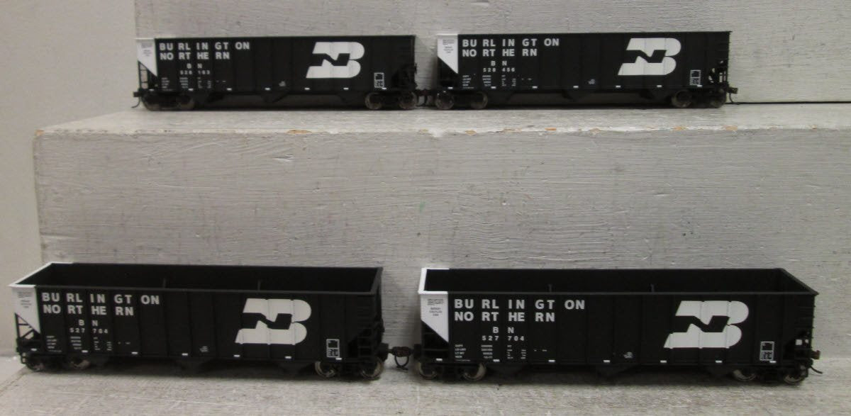 Walthers 932-7858 HO Scale BN Bethlehem 4000 3 Bay Hopper 6-Pack LN/Box