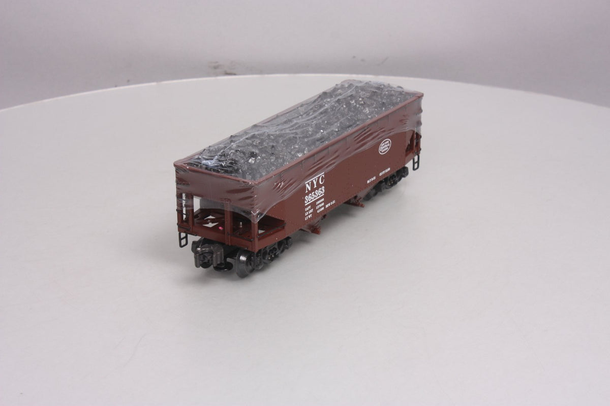 K-Line K6251-1752 O NYC Diecast Smooth Sided 2-Bay Hopper #365363 with Load LN/Box