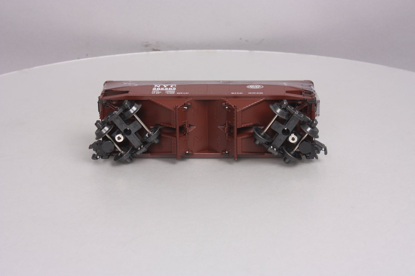 K-Line K6251-1752 O NYC Diecast Smooth Sided 2-Bay Hopper #365363 with Load LN/Box
