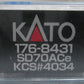 Kato 176-8431 N Scale KCS SD70ACe Diesel Locomotive #4034