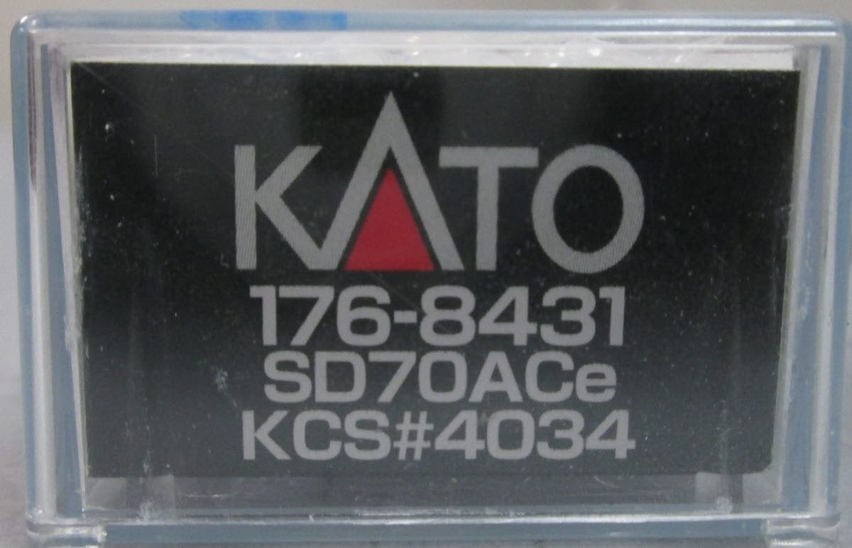 Kato 176-8431 N Scale KCS SD70ACe Diesel Locomotive #4034
