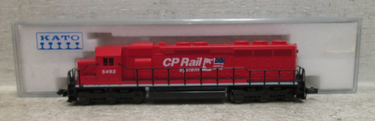 Kato 176-3108 N Scale Canadian Pacific SD45 Diesel Locomotive #5493 LN/Box