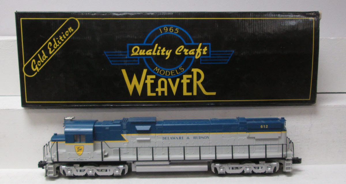 Weaver Delaware & Hudson Alco C628 Diesel Locomotive #612 (3-Rail) LN/Box