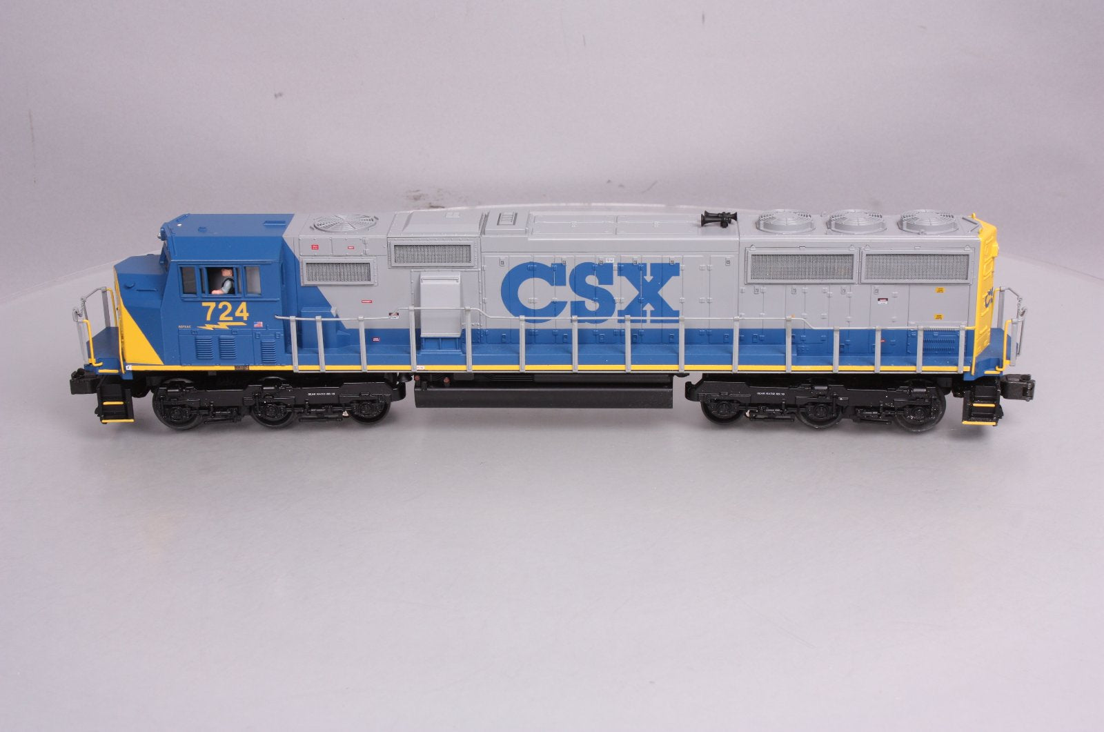 MTH 20-2224-1 O Gauge CSX SD70MAC Diesel Engine w/PS1 #724 LN/Box