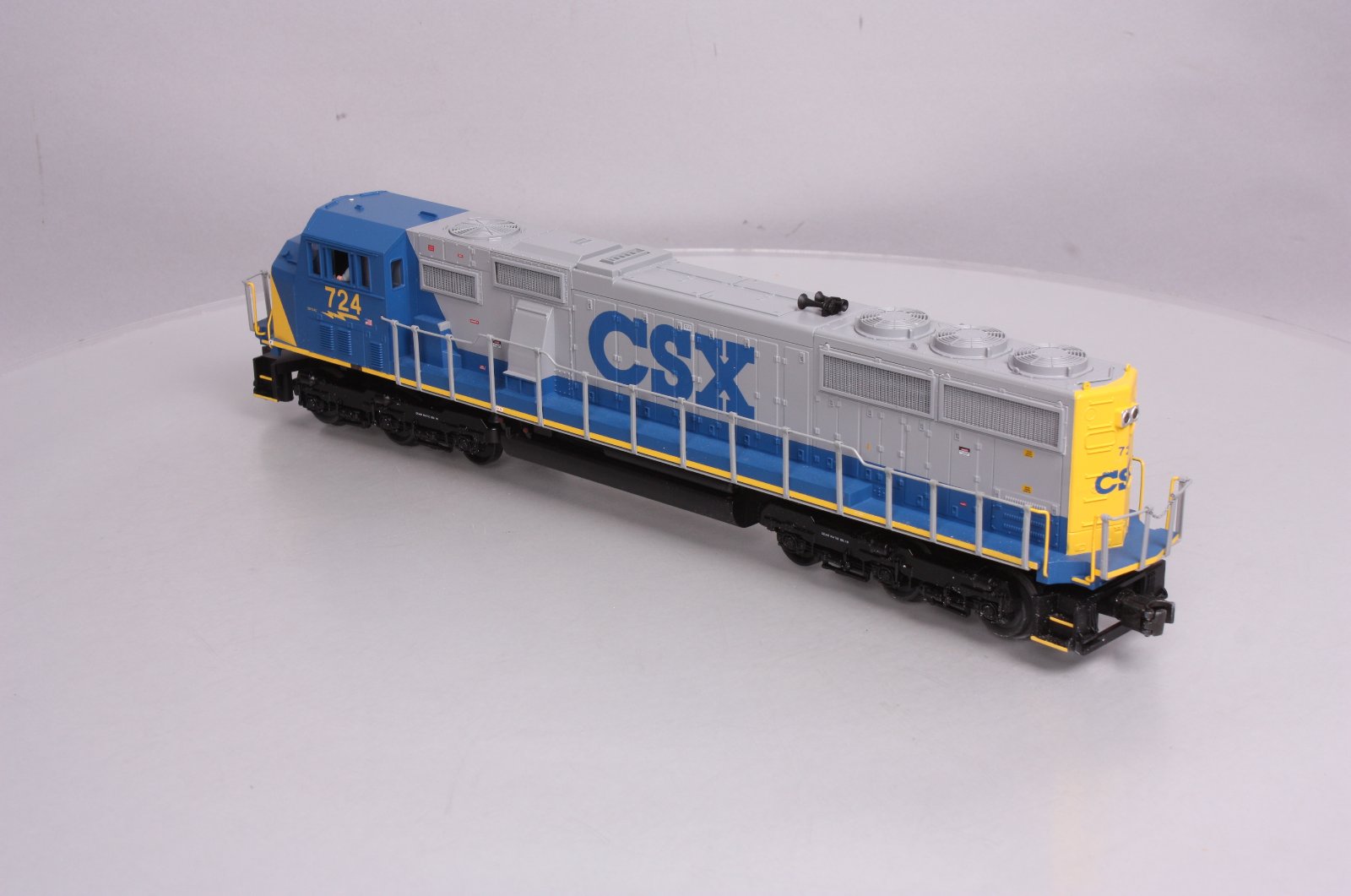 MTH 20-2224-1 O Gauge CSX SD70MAC Diesel Engine w/PS1 #724 LN/Box