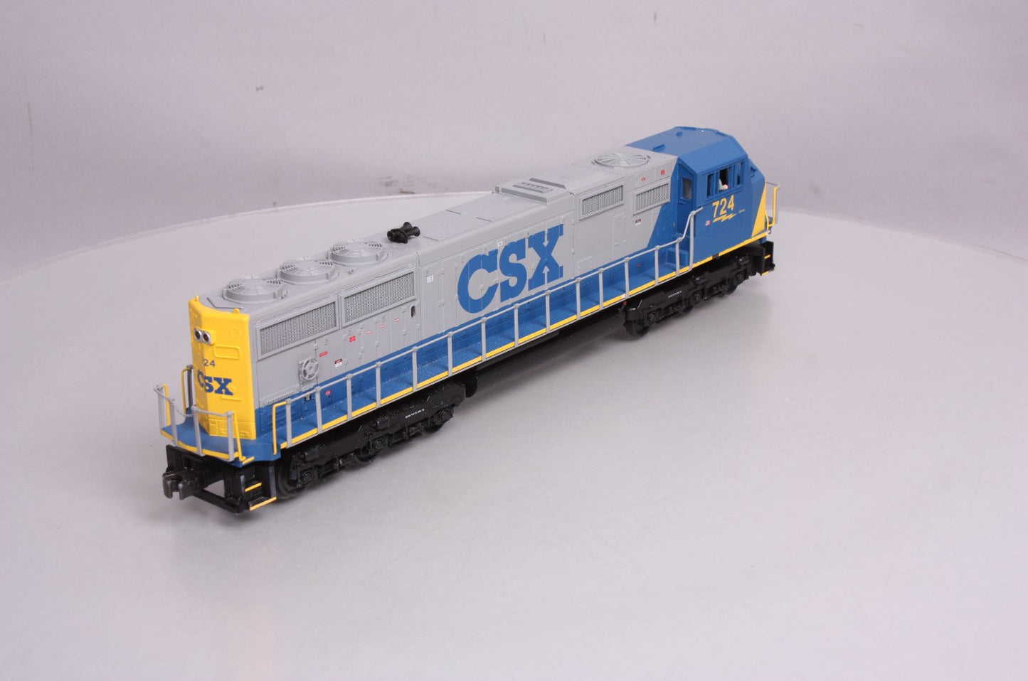 MTH 20-2224-1 O Gauge CSX SD70MAC Diesel Engine w/PS1 #724 LN/Box