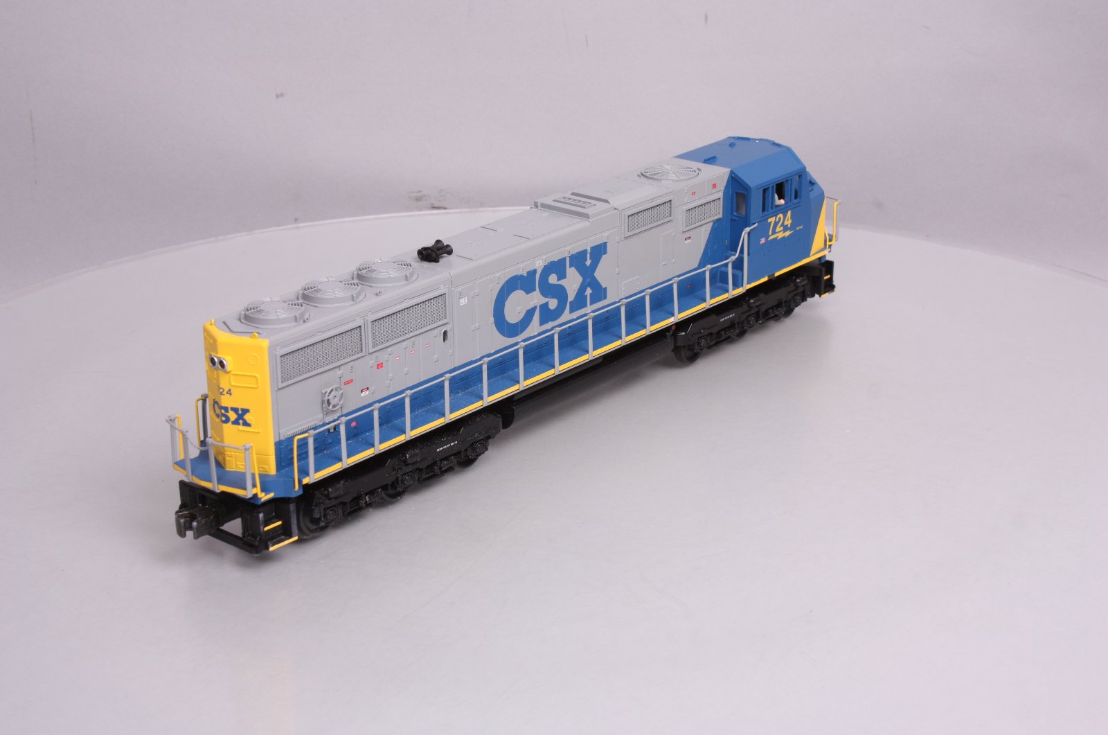 MTH 20-2224-1 O Gauge CSX SD70MAC Diesel Engine w/PS1 #724 LN/Box
