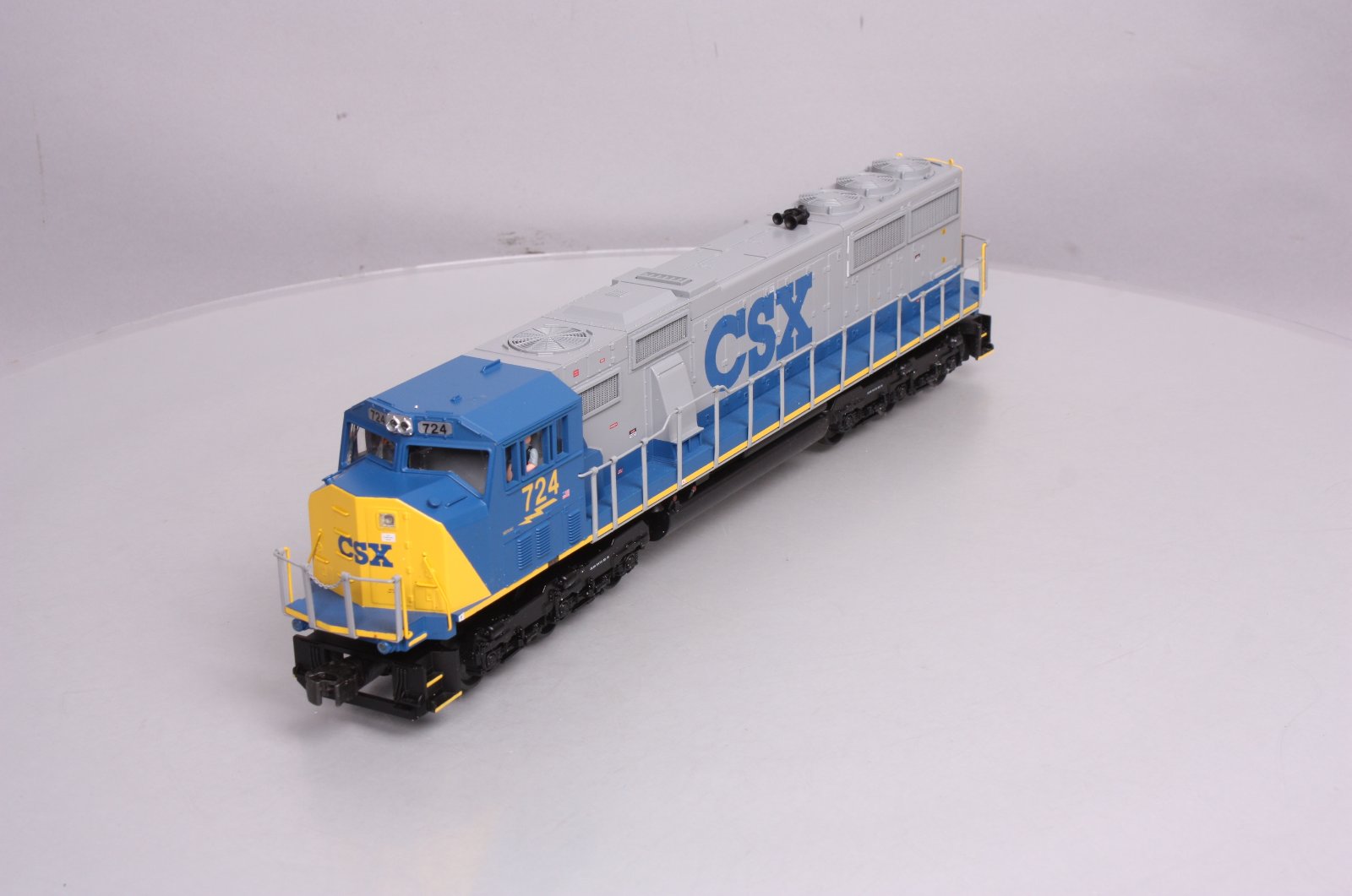 MTH 20-2224-1 O Gauge CSX SD70MAC Diesel Engine w/PS1 #724 LN/Box