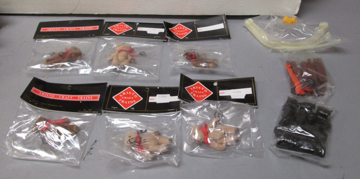 Aristo-Craft 28033 Teddy Bear 0-4-0 G Gauge Steam Freight Starter Train Set EX/Box