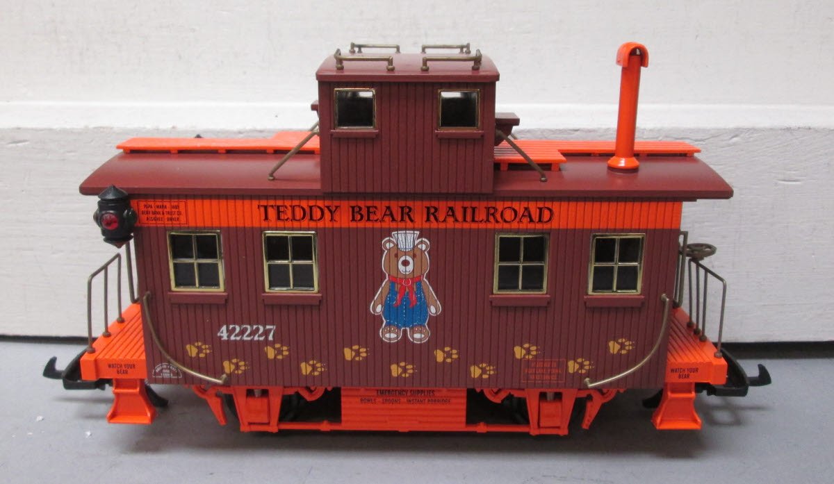 Aristo-Craft 28033 Teddy Bear 0-4-0 G Gauge Steam Freight Starter Train Set