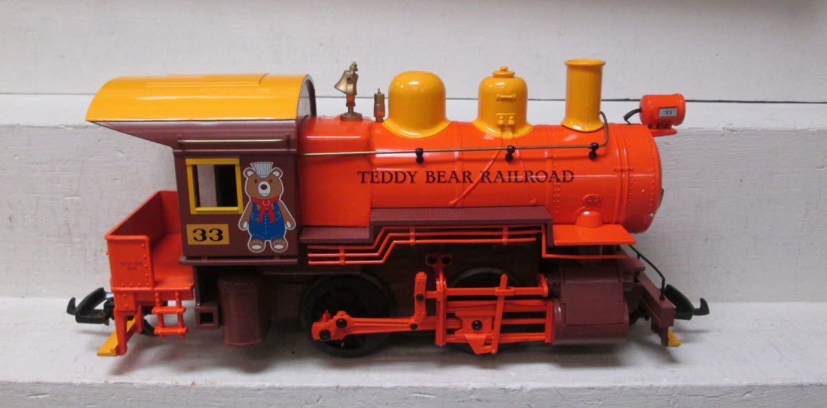Aristo-Craft 28033 Teddy Bear 0-4-0 G Gauge Steam Freight Starter Train Set