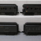 MTH 30-6258 O Gauge Jersey Central O-27 Madison Passenger Car Set (Set of 4) LN/Box