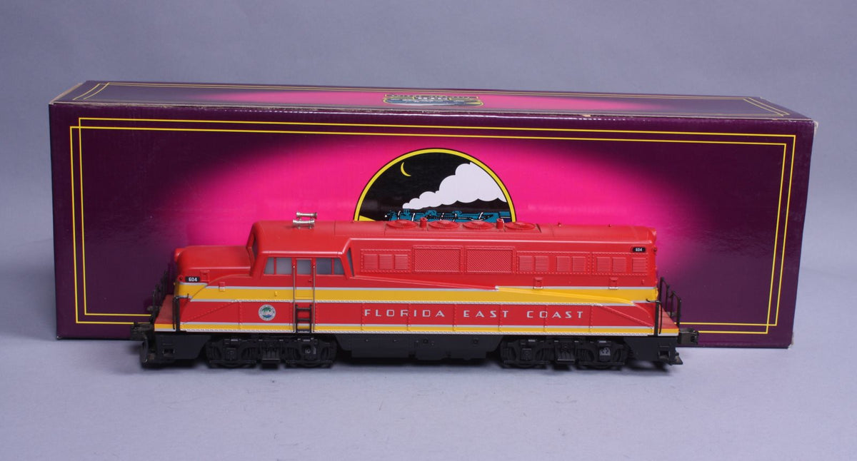 MTH 20-2130-1 O Gauge Florida East Coast BL2 Diesel Locomotive #604 w/ PS1 LN/Box