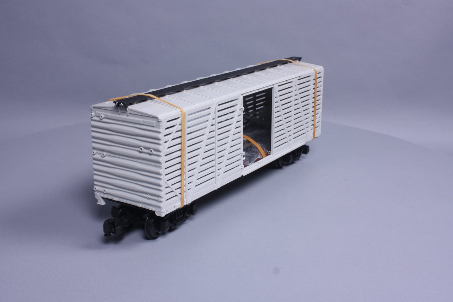 Aristo-Craft ART-46100 G Scale Undecorated Stock Car w/Plastic Wheels EX/Box
