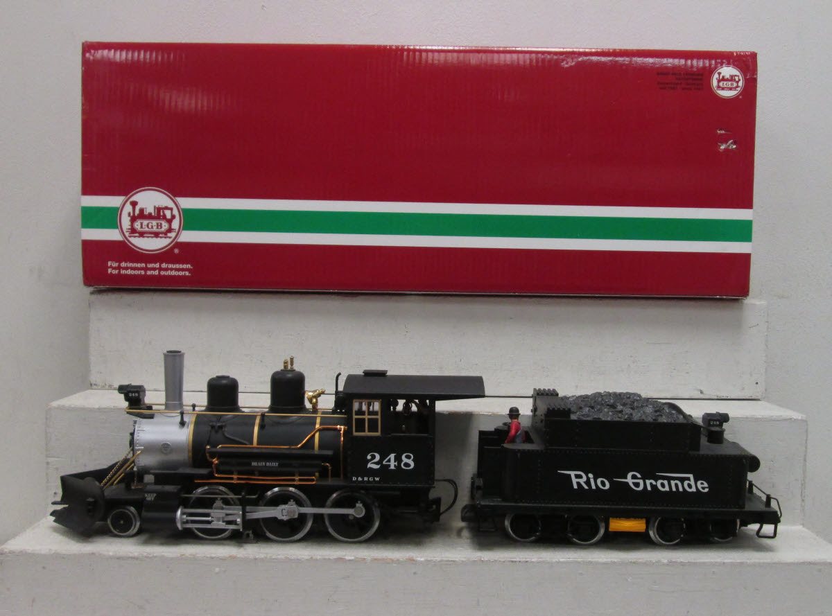 LGB 26194 Rio Grande Steam Locomotive & Tender #248 LN/Box