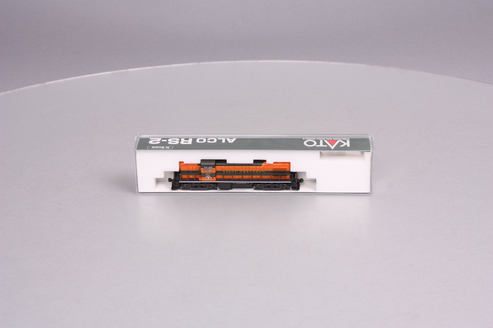 Kato 176-4604 N Scale Great Northern Alco RS-2 #217 LN/Box